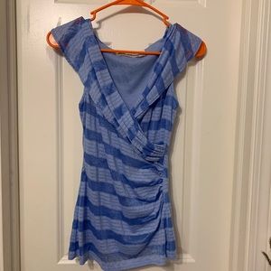 Chelsea & Violet Blue Top